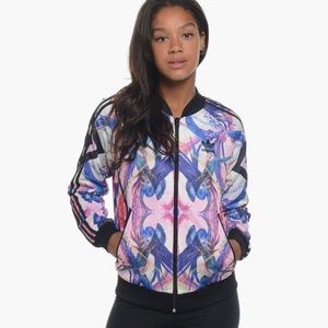 Adidas Optic Bloom Bird Track Top M NWT